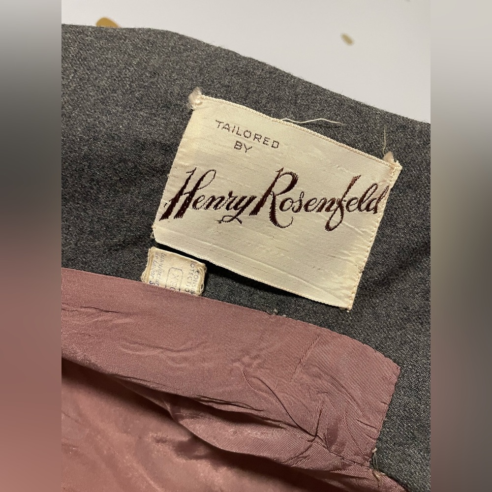 Rare Vintage 1950’s Henry Rosenfeld Jacket - Gem